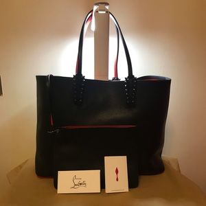 Christian Louboutin Black Cabata Calf Empire